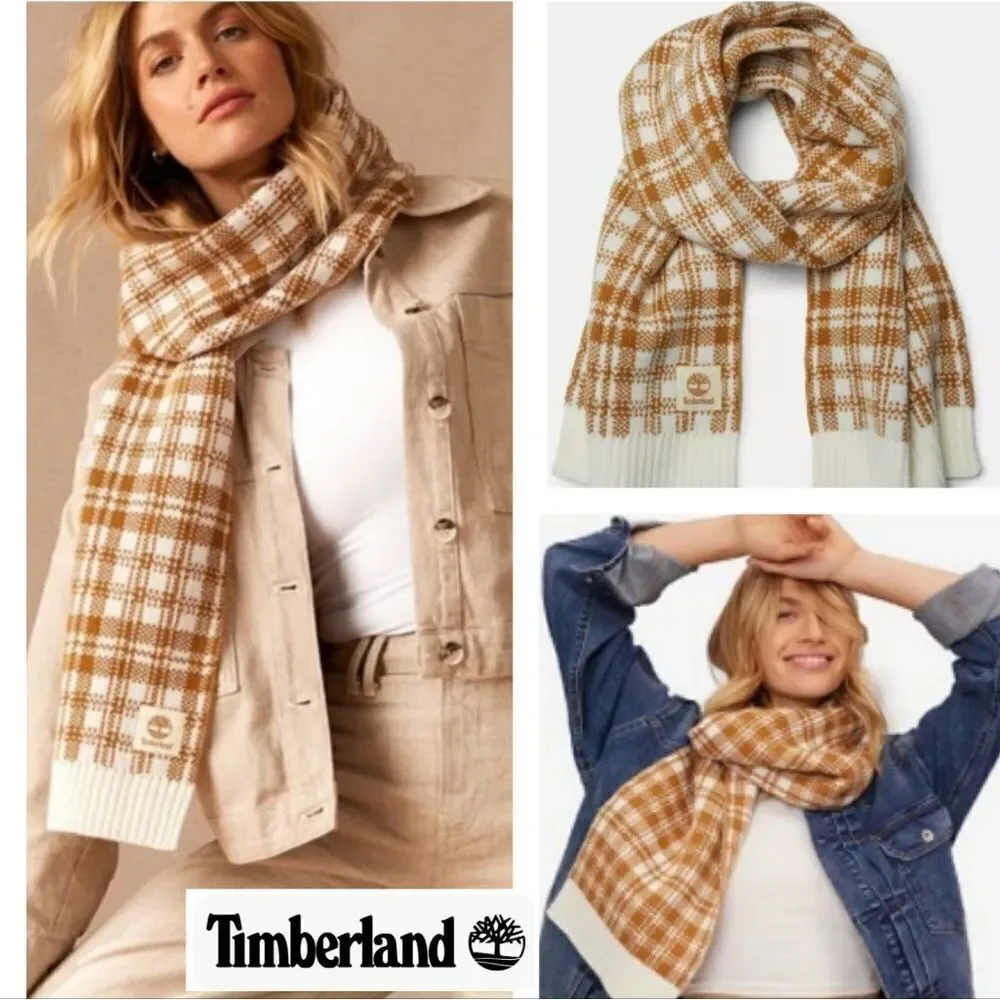 Timberland Plaid Scarf